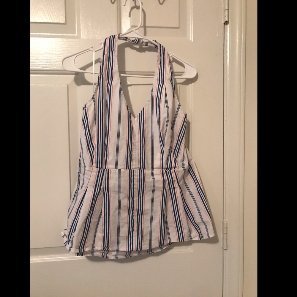 Cute backless shirt
